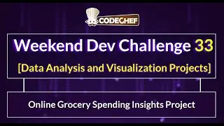 Online Grocery Spending Insights Project | Weekend Dev 33 | Data Analysis and Visualization Project