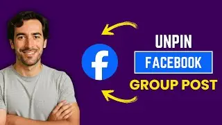 How to UNPIN a Post From TOP of Facebook Group