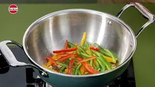 Hawkins Olive Triply Pro 2.5 Litre Deep-Fry Pan (POSK25G)