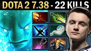 Morphling Gameplay Miracle with 22 Kills and Dagon - Dota 7.38