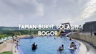 BOGOR - Kolam renang dengan view bukit di Taman Bukit Solasih