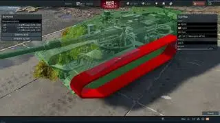 War Thunder Leopard 2a4m Танкує лом DM53)