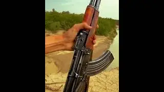 AK-47 Rifle Shooting 🔥 The King of Assault Rifles!#shorts #ytshorts 🎯