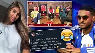 REACTING TO AFTV WILLIAN RANTS || ARSENAL 0-3 ASTON VILLA WATCHALONG