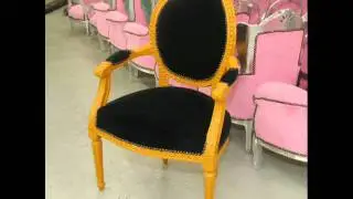 Antique french Louis XIV Baroque Upholstered Side Chair TX Houston