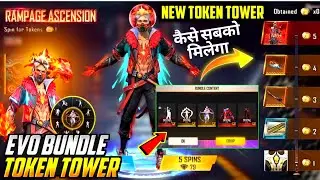 Free Fire New Rampage United Bundle Rampage Ascension Token Tower Free Fire New Event FF New Event