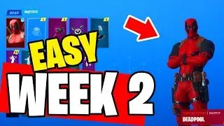 DeadPool WEEK 1 And WEEK 2 Challenges Fortnite Chapter 2 Season 2