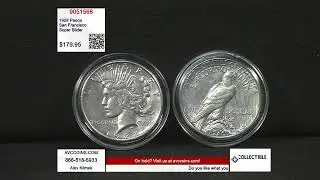 1928 Peace Dollar - San Francisco - Super Slider