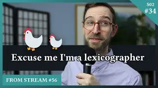 Writing the Pkwak dictionary | Conlang with Me S02E34