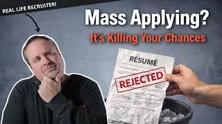 Why Mass Applying Is Killing Your Job Search