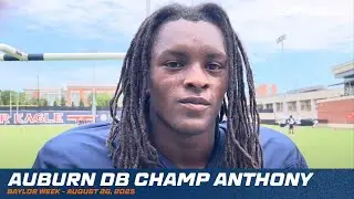 Auburn DB Champ Anthony | Baylor Week