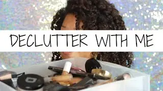 HUGH MAKEUP DECLUTTER WITH ME PART 1|Lovejiselle