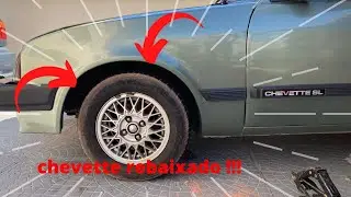 REBAIXANDO o Chevette de DRIFT em CASA !!!