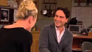 Johnny Galecki Interviews Kaley Cuoco 2011