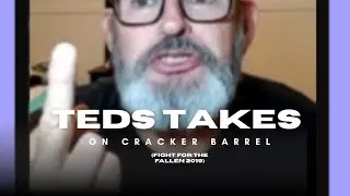 Teds takes on cracker barrel (Fight for the fallen 2019) jaded rewind 🤯 #aew #wrestling 