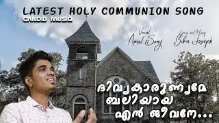 DIVYAKARUNYAME | LATEST  HOLY COMMUNION SONG | BIBIN JOSEPH | AMAL SONY