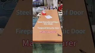 45dB Steel Soundproof Door Project .Entrance Door Fireproof door factory#acousticdoor #soundproofing