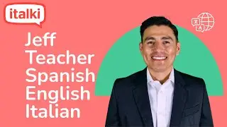 Spanish Tutor/Teacher on Italki, Jeff