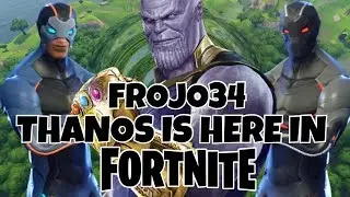 FroJo34 Plays Fortnite | Thanos LTM | PS4 | 227 Total Wins