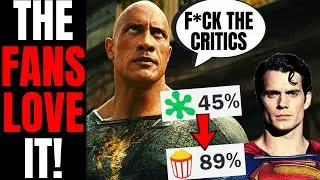 Black Adam Fans DESTROY Critics, They Love This Movie! | Will It Be Enough For DC At The Box Office?
