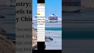 How the Red Sea Crisis Hit India #shorts #geopolitics #redsea #news