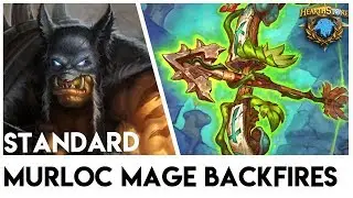 MURLOC MAGE BACKFIRES #HEARTHSTONE