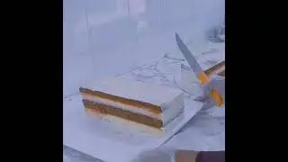 How to shape a number 1 cake  #Shorts