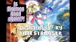 Trying the Digimon Story: Time Stranger demo!!!