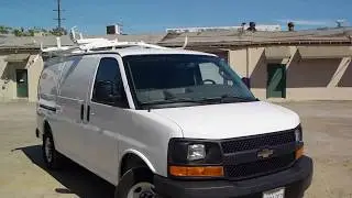 2017 Chevy Express 2500 Cargo Van Equipped