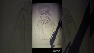 Naruto  drawing in subscriber demanded #naruto # drawing ##music blue bird :#anime #minato #naruto