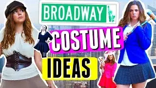 🎃 5 DIY HALLOWEEN COSTUMES: BROADWAY MUSICAL EDITION!! 🎭 THEATRE GIRL DIY COSTUME IDEAS!
