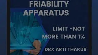 FRIABILITY APPARATUS