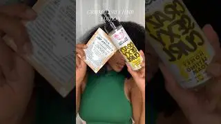Crazy Sexy Curls ✨ quick Wash n Go routine using The Doux #blackhairstyles #curlyhair #hair #thedoux