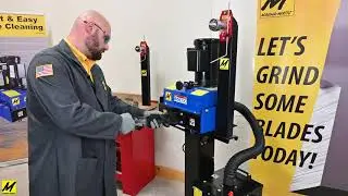 Правильное использование очистителя лезвий газонокосилки MAG-12008