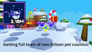 Getting full team of Blitzen cosmic pets (took me some time)