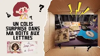 Une super surprise aujourd'hui dans ma boîte aux lettres, merci ! #unboxing #surprise #cadeau #scrap