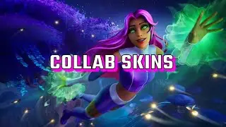 MY FORTNITE COLLAB SKINS (DC, MARVEL, STAR WARS, ICON & GAMING) AUGUST 2022
