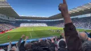 FULL TIME SCENES | COVENTRY CITY 1-2 BURNLEY | Burnley fans and players celebrate after BIG WIN!!
