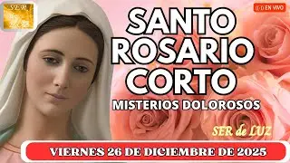 Santo Rosario Corto de Hoy Viernes 26 de Diciembre de 2025 ❤️ #shorts #viralvideo #viral #video