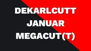 Der DekarlCutt Januar Megacut(t) ​