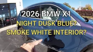 2026 BMW X1 Night Dusk Blue #bmwx1 #cars #reviews