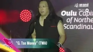 Dave &rdquo;G. Tso Money&rdquo; Chen (TW) Air Guitar World Championships 2016