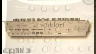 Waldorf Microwave Xt Demo