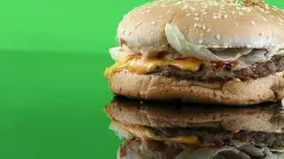 Burger Green Screen | Green Screen Free Video No Copyright | Free Video Portal | Green Screen Video