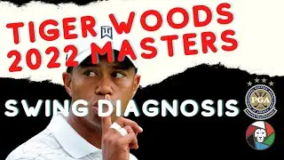 Tiger Woods at the Masters 2022 new swing #liongolfacademy #LGAshorts #subscribe