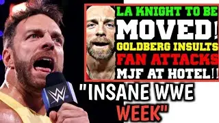 WWE UPDATE! WWE CHOOSE to SHIFT LaKnight! Fan CHALLENGES MJF atHotel! GolberyDISRESPECTED WWERoster