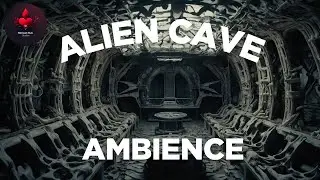 Fall Asleep FAST with Hypnotic Alien Cave Ambience! Surreal horror ambience & white noise