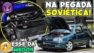 GOL BOLA TURBO DE 400CV COM 2.5KG DE PRESSÃO ACELERANDO NO MODO SOVIÉTICO