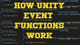 Unity Event Function Execution Order Explained (BEGINNER FRIENDLY) ORDER OF EVENTS