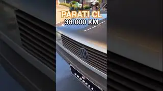 Parati CL 1993 PRATA LUNAR, 1.8 a &aacute;lcool original espantosamente COM  38.000 km #oldcars #parati